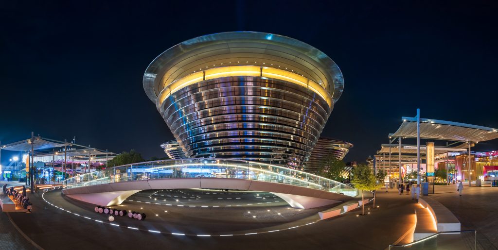 The Mobility Pavilion at the Dubai EXPO 2020